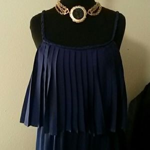 Blue Tulle Dress