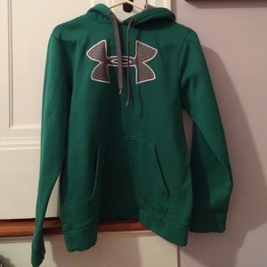 Green Men's underarmour sweatshirt