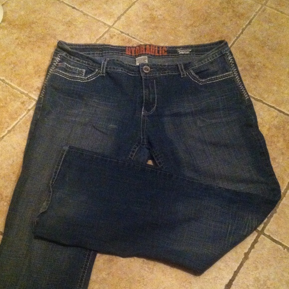 Women's hydraulic jeans plus size 20