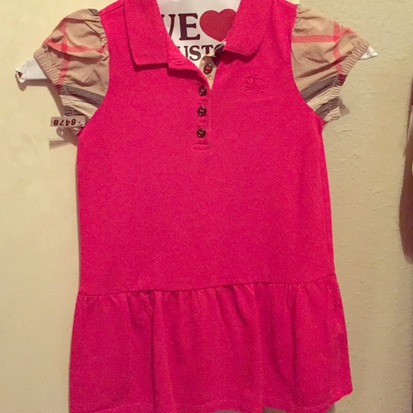Authentic Burberry little girls polo dress