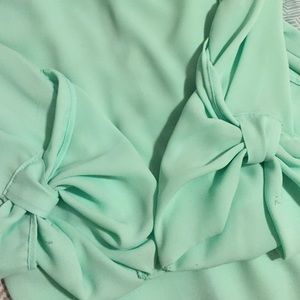 Mint dressing shirt