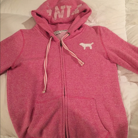 Love pink hoodie
