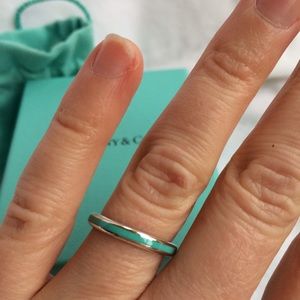 Tiffany & Co. Silver and Enamel Ring