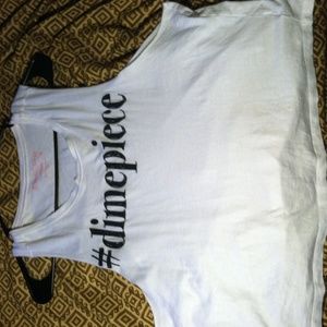 Cropped sleeve tank.