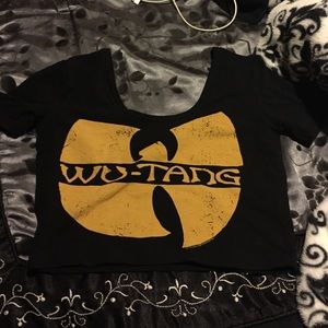 Wu tang crop top