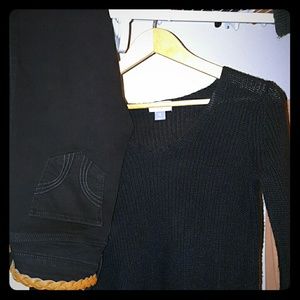 Night Black Sweater