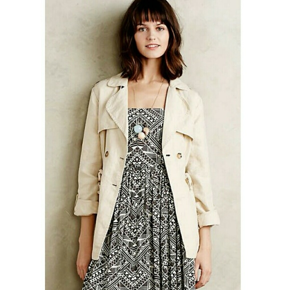 !!SOLD!! Anthropologie Beige Jacket