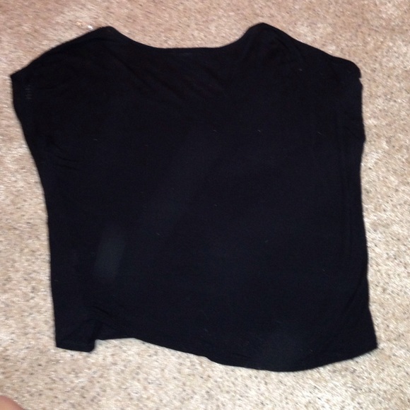 Great Black Top With Gold Sequins - Picture 3 of 4