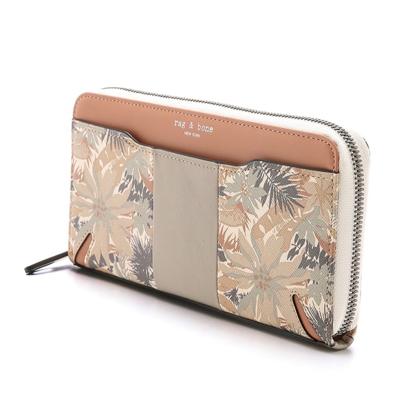 ⛔️SOLD⛔️Rag & Bone Botanical Continental Wallet - Picture 3 of 4
