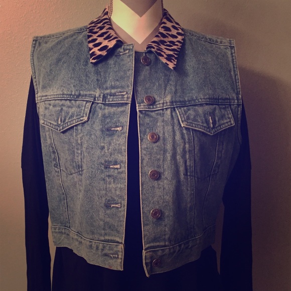 Denim vest