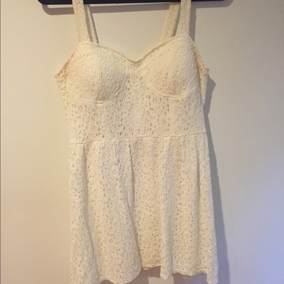 Charlotte Russe Dresses & Skirts - White Lace Sundress