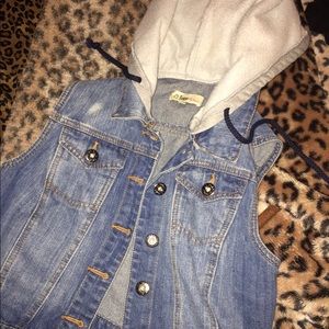 Demon Vest with Hoodie