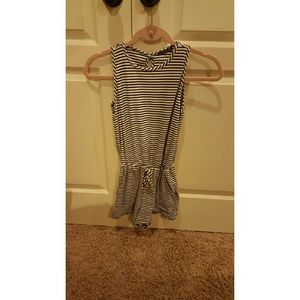 Striped romper