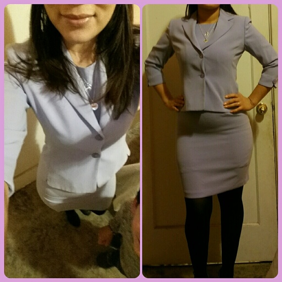 2 piece dress and blouse
