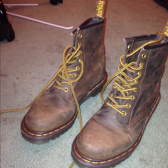 Brown Dr. Martens