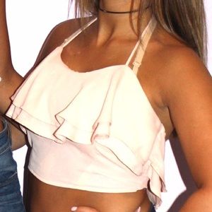 Hand made, Layered cropped top