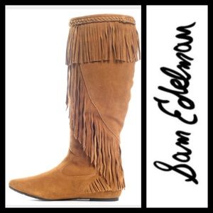 Sam Edelman moccasin boots