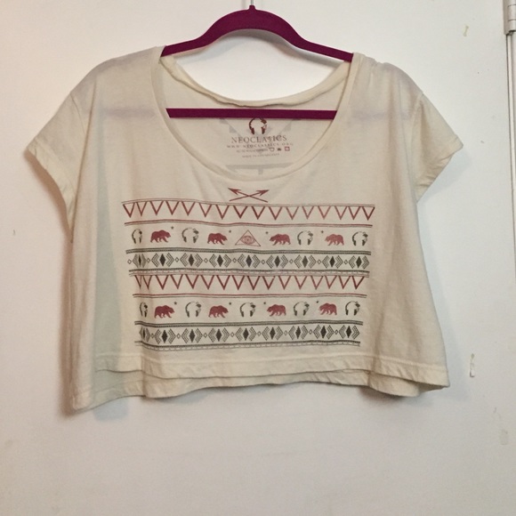 American apparel crop top