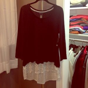 Brand new black sweater with tags