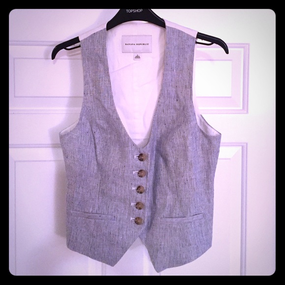Pinstriped vest (women's)