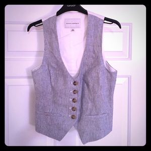 Pinstriped vest (women's)
