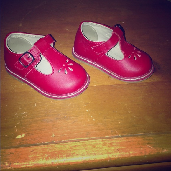 Red baby doll shoes