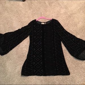 MuMu- Knockout Dress- Triangle burnout. Size: med