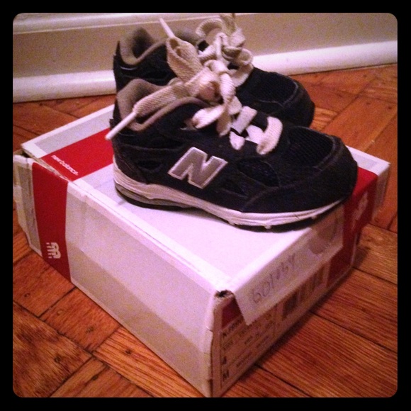 Blue new balances for kids