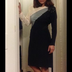 Vintage Silk Cocktail Dress