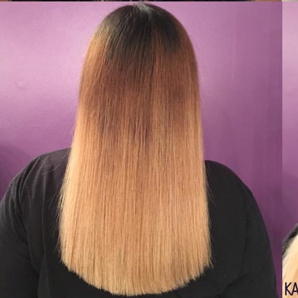 14" Indiana Blonde hair weave - Picture 2 of 3