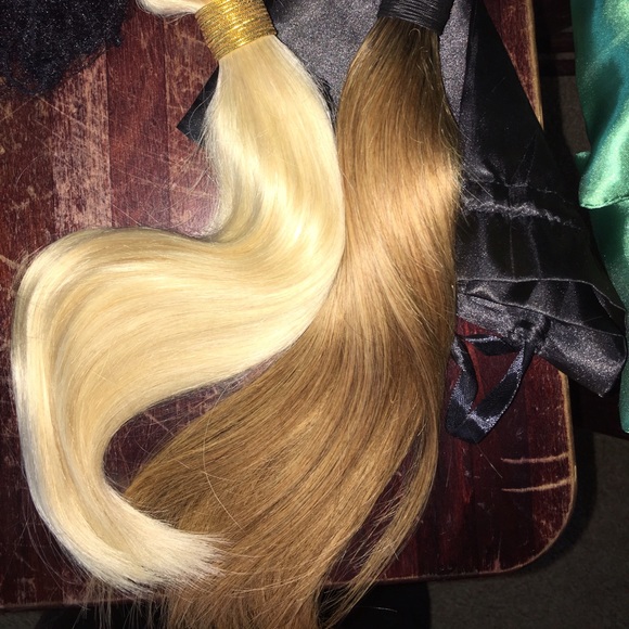 14" Indiana Blonde hair weave - Picture 3 of 3