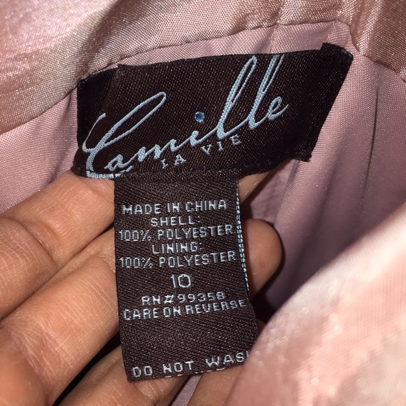 Champagne pink prom dress ✨🎀💕 - Picture 4 of 4