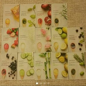 10 Innisfree korean sheet mask bundle