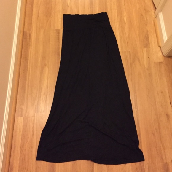 Maternity maxi skirt