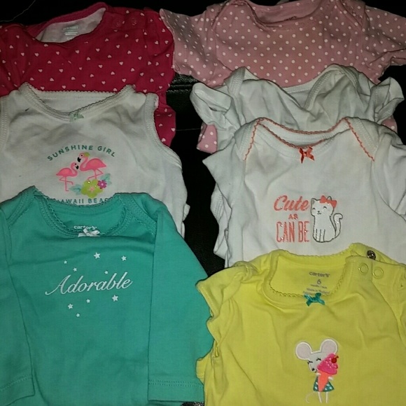 Baby girl onsies!