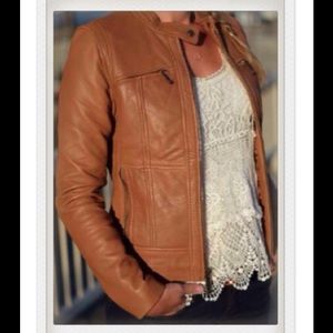 Micheal Kors Leather Jacket (new)