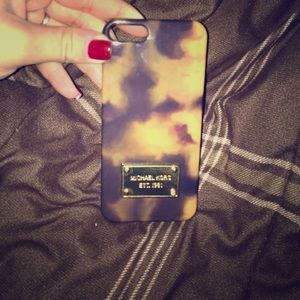 Michael Kors Tortoise Shell iPhone 5/5s phone case