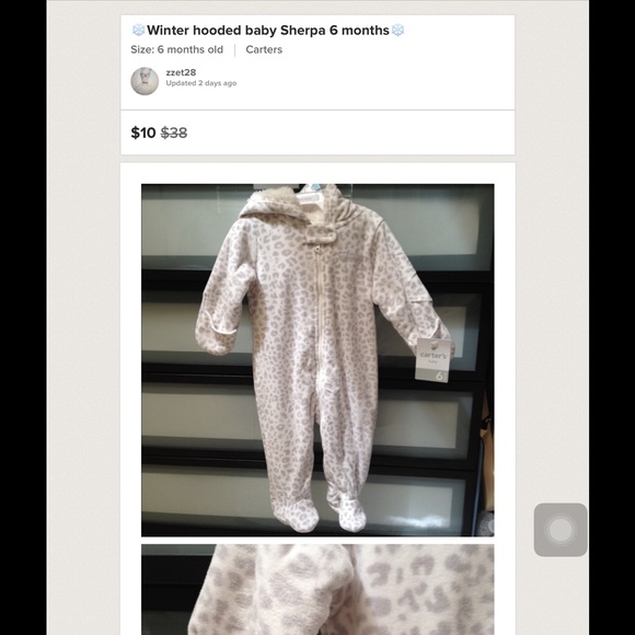 🎀 Carter Jumpsuits & Winter Hooded Baby 🎀