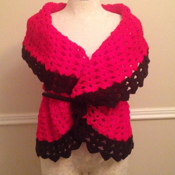 HP-1/23!Plus Size Handmade Bolero - Picture 3 of 4