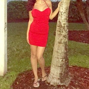 Akira lace me up dress small with tag