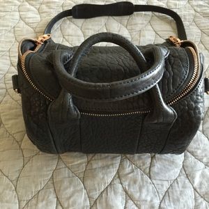 Alexander wang mini Rockie black/rose gold