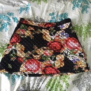 Forever 21 flower skirt