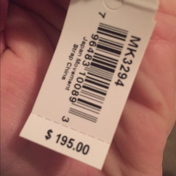 Silver Michael Kors watch still new with tags. main image 4