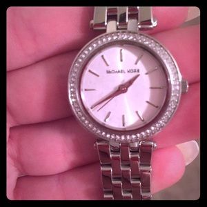 Silver Michael Kors watch still new with tags.