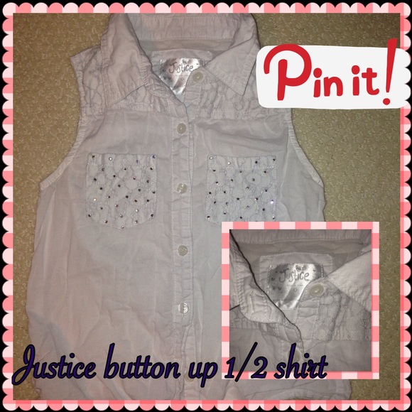 Size 10 Justice button up
