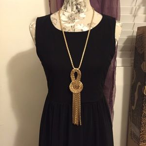 Black High Low Dress