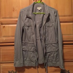 Grey utility jacket