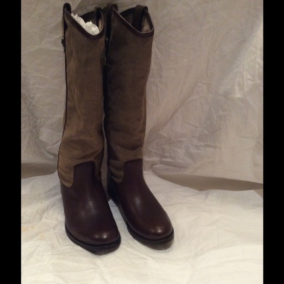 Frye Melissa Brn Western Style Boot Size 6
