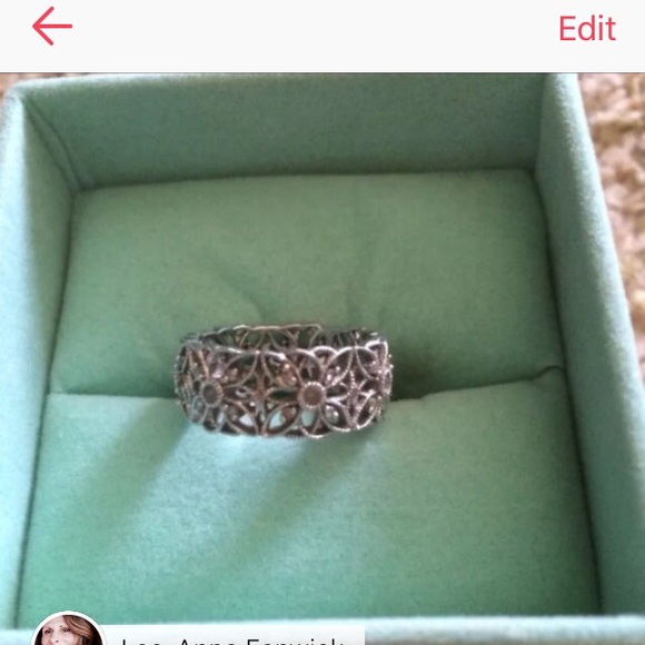 ICE diamond ring in sterling silver