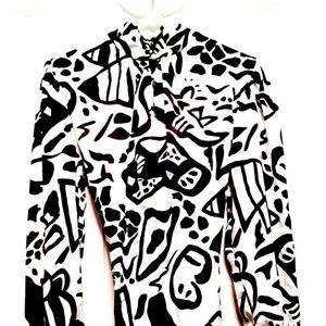 Graphic Blouse